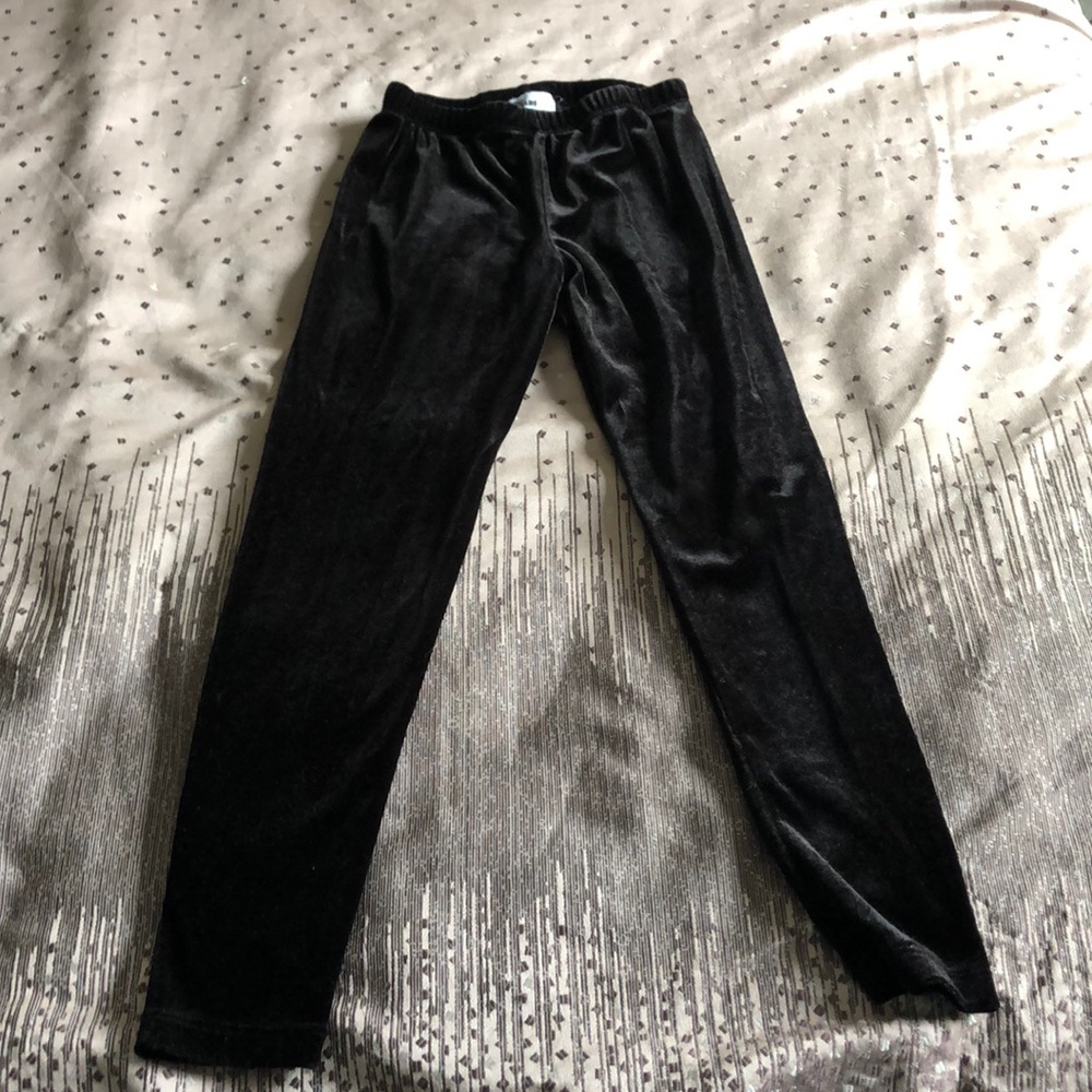 Black soft dress pants